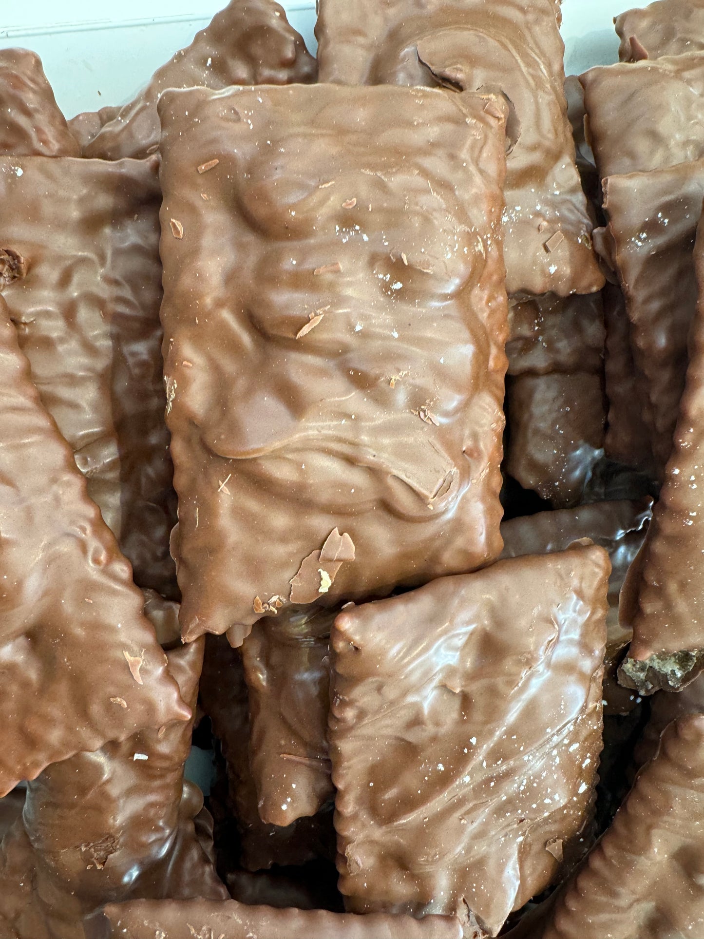 Cenci ripieni assortiti PISTACCHIO CIOCCOLATO E CIOCCOLATO AL LATTE E NOCCIOLE